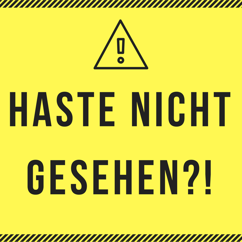 Haste nicht gesehen?! #1: von Blogger LinkUps und feinen (Instagram-)Aktionen zum mitmachen