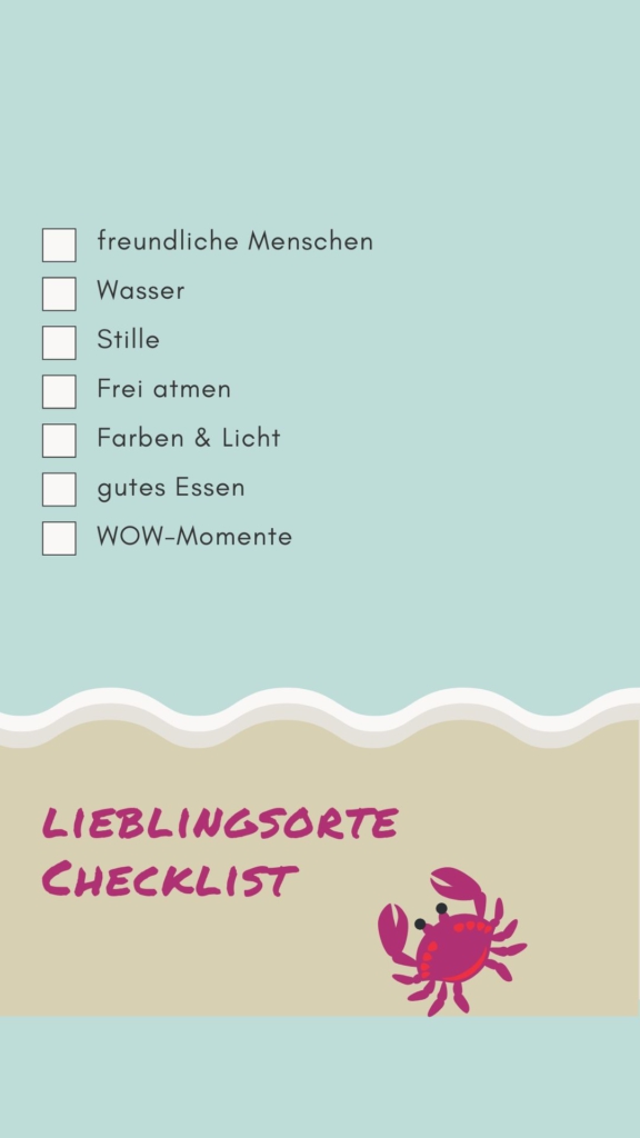 elablogt Lieblingsorte Checklist