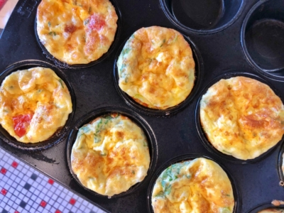 Mini-Ofen-Omelettes