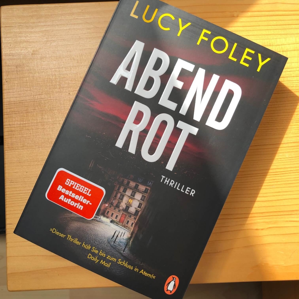 Gelesen August 2022 - Buch: Abendrot von Lucy Foley