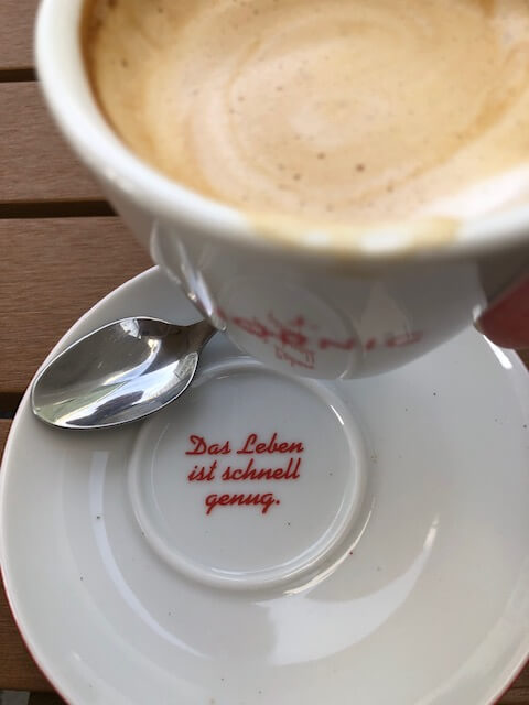 Kaffee geht immer